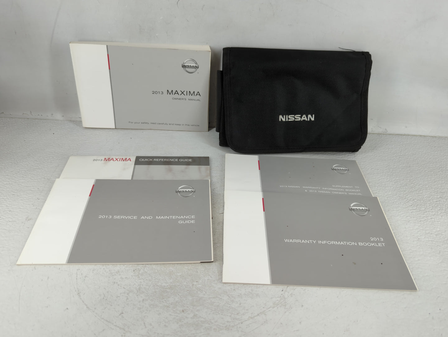 2013 Nissan Maxima Owners Manual Book Guide OEM Used Auto Parts - Oemusedautoparts1.com