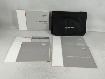 2013 Nissan Maxima Owners Manual Book Guide OEM Used Auto Parts - Oemusedautoparts1.com