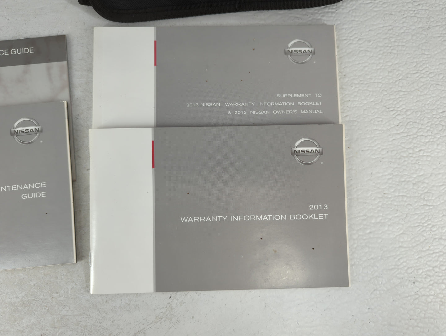 2013 Nissan Maxima Owners Manual Book Guide OEM Used Auto Parts - Oemusedautoparts1.com