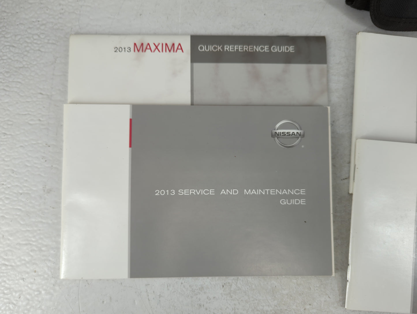 2013 Nissan Maxima Owners Manual Book Guide OEM Used Auto Parts - Oemusedautoparts1.com