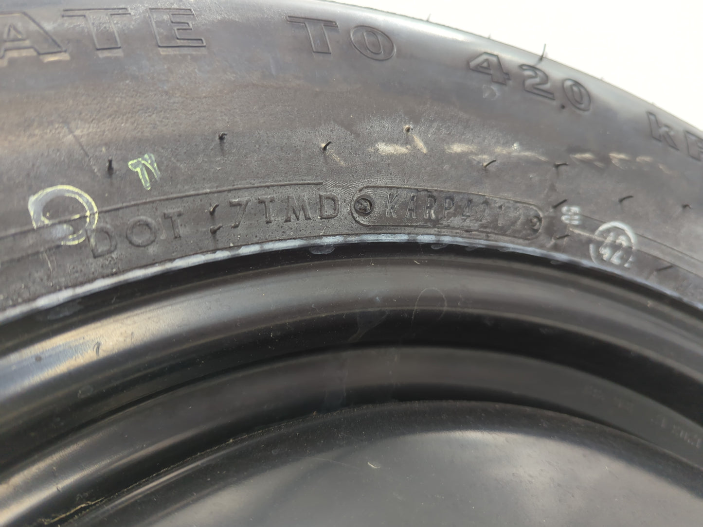 2003-2015 Nissan Murano Spare Donut Tire Wheel Rim Oem - Oemusedautoparts1.com