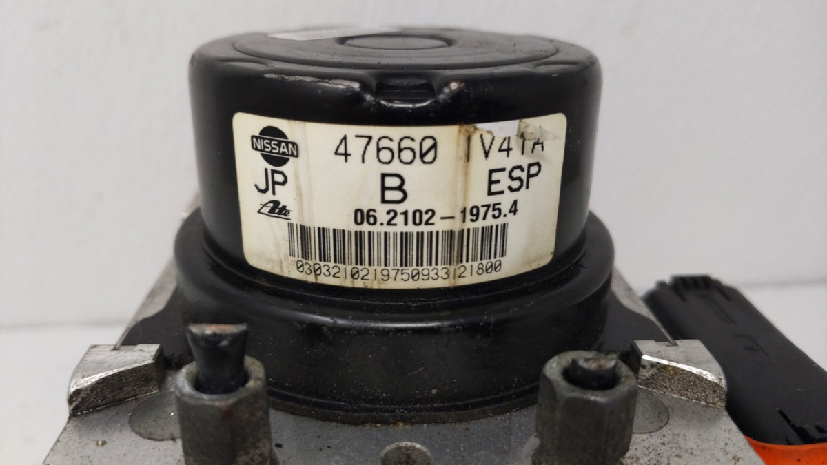 2012-2014 Nissan Murano Anti-Lock Brake ABS Pump Module Actuator OEM P/N:47660 1V41A Fits Fits 2012 2013 2014 OEM Used Auto 