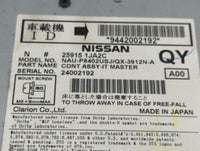 2012-2013 Nissan Murano Radio AM FM Cd Player Receiver Replacement P/N:25915 1JA2C Fits Fits 2011 2012 2013 OEM Used Auto Pa