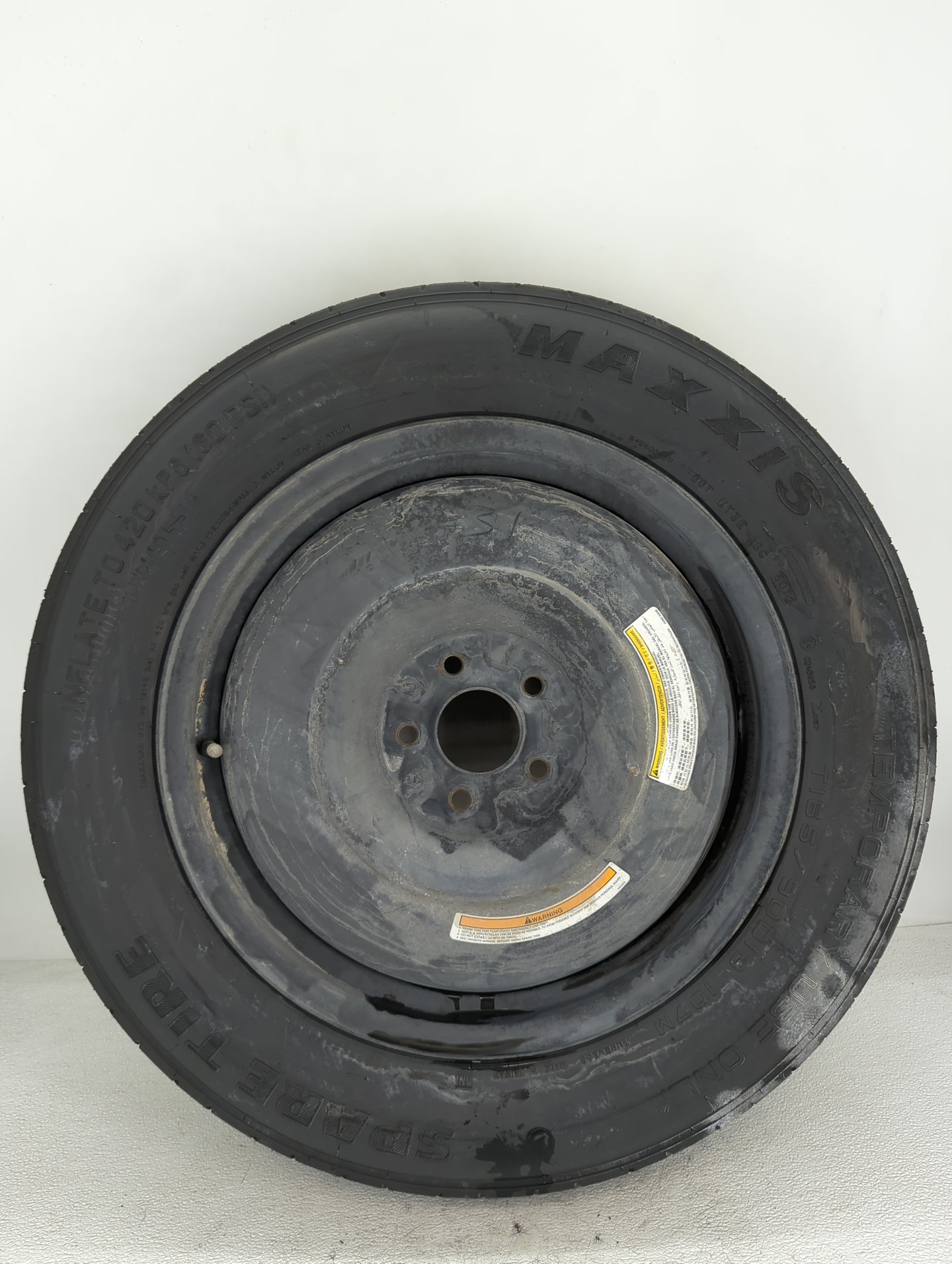2003-2015 Nissan Murano Spare Donut Tire Wheel Rim Oem - Oemusedautoparts1.com