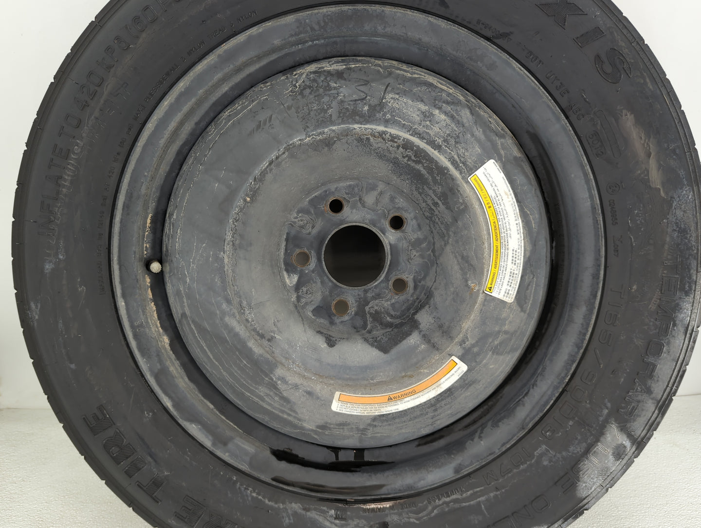 2003-2015 Nissan Murano Spare Donut Tire Wheel Rim Oem - Oemusedautoparts1.com