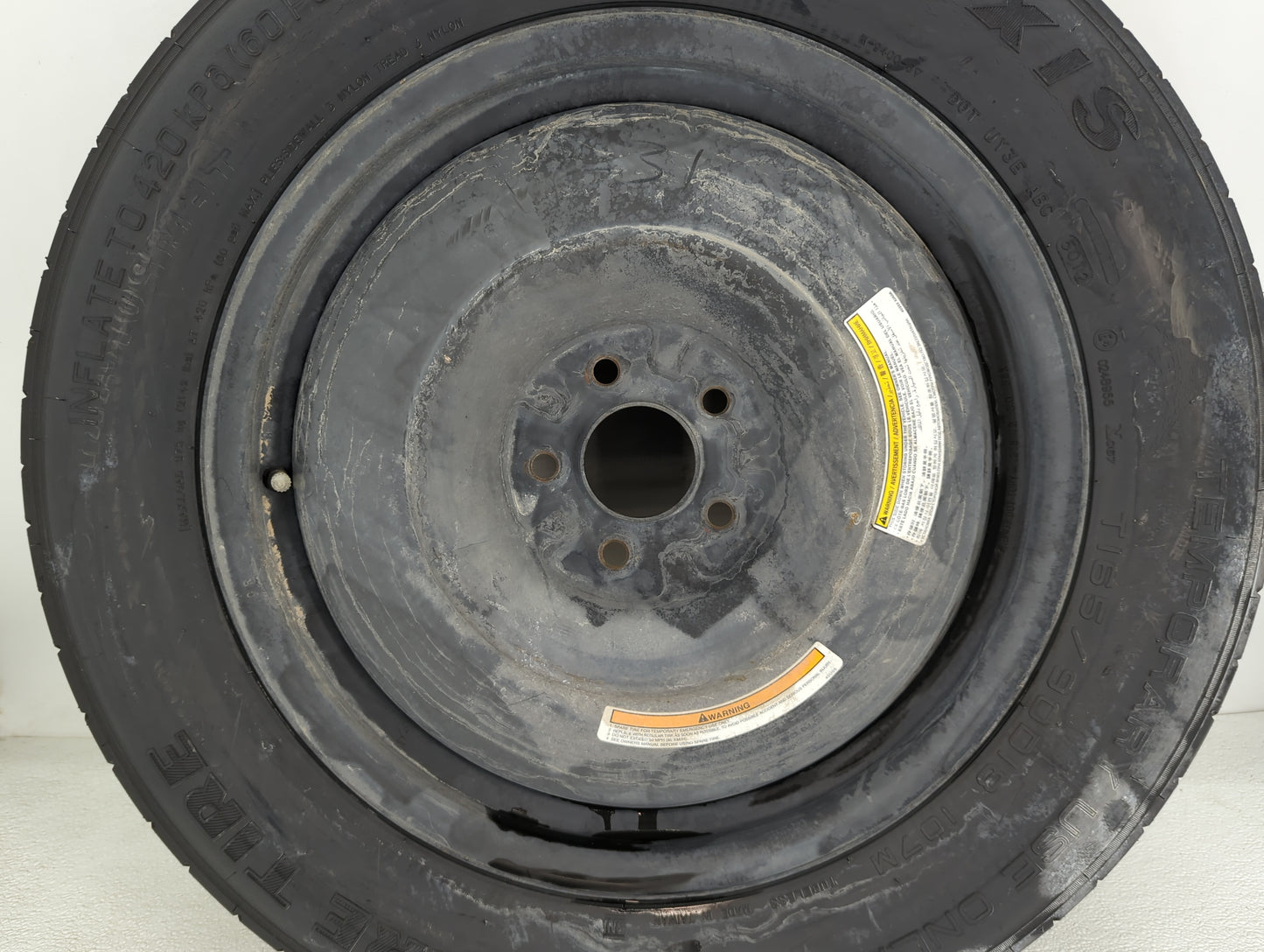 2003-2015 Nissan Murano Spare Donut Tire Wheel Rim Oem - Oemusedautoparts1.com