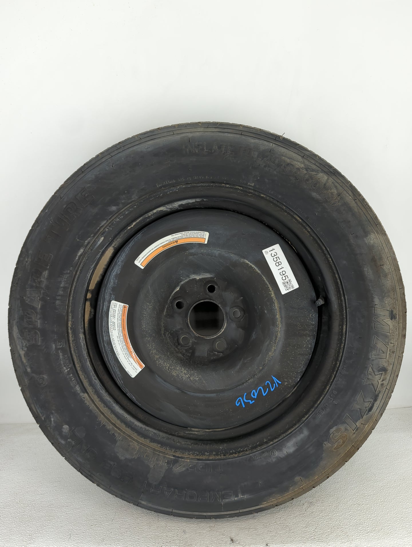 2003-2015 Nissan Murano Spare Donut Tire Wheel Rim Oem - Oemusedautoparts1.com