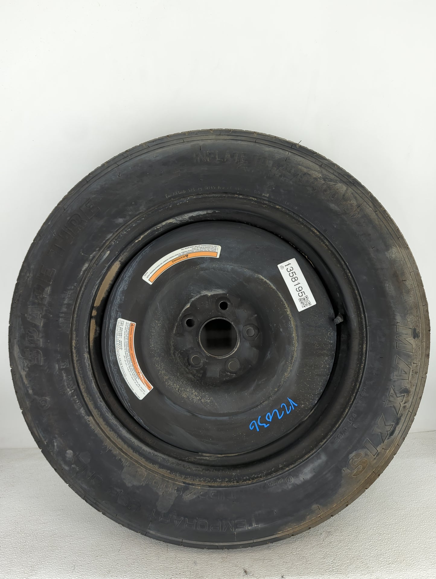 2003-2015 Nissan Murano Spare Donut Tire Wheel Rim Oem - Oemusedautoparts1.com