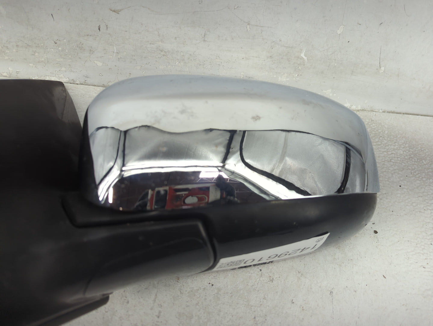 2009-2014 Nissan Murano Driver Left Side View Power Door Mirror Chrome - Oemusedautoparts1.com