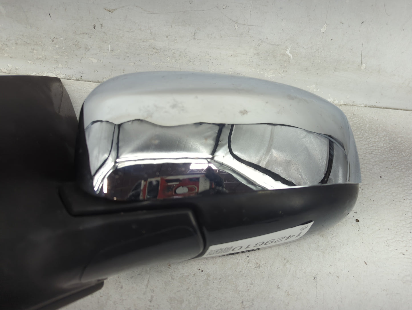 2009-2014 Nissan Murano Driver Left Side View Power Door Mirror Chrome - Oemusedautoparts1.com