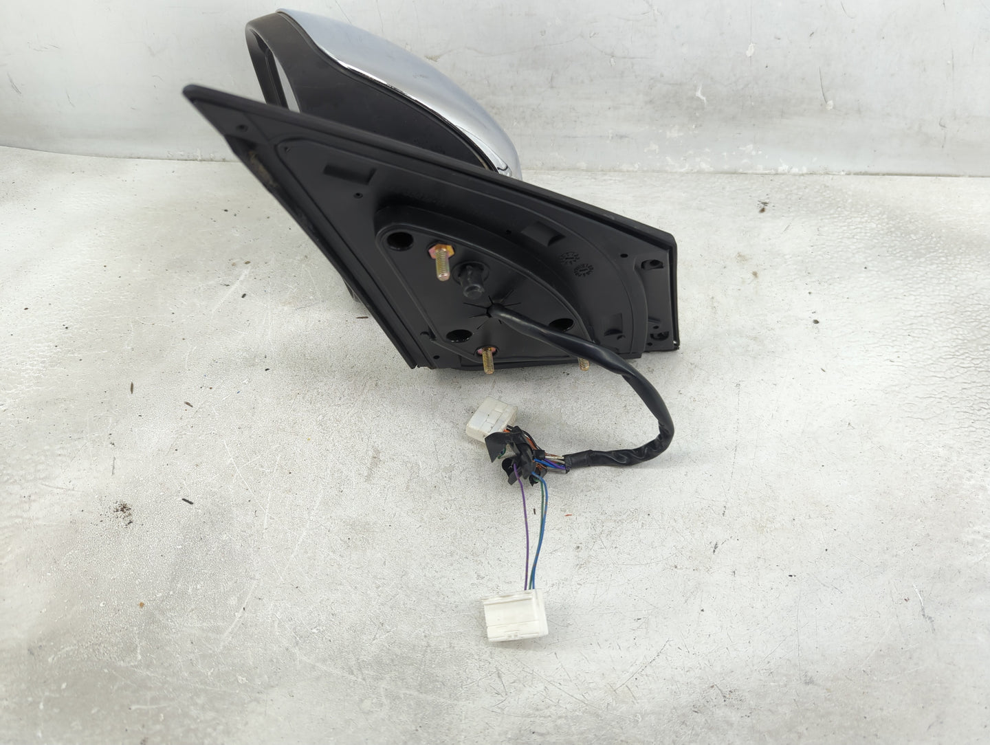 2009-2014 Nissan Murano Driver Left Side View Power Door Mirror Chrome - Oemusedautoparts1.com