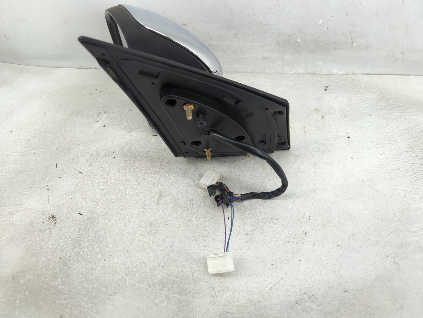 2009-2014 Nissan Murano Driver Left Side View Power Door Mirror Chrome - Oemusedautoparts1.com