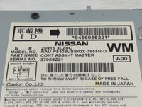 2013-2014 Nissan Murano Radio AM FM Cd Player Receiver Replacement P/N:25915 3LZ0C NAU-P8402USS/QX-3955N-D Fits OEM Used Aut