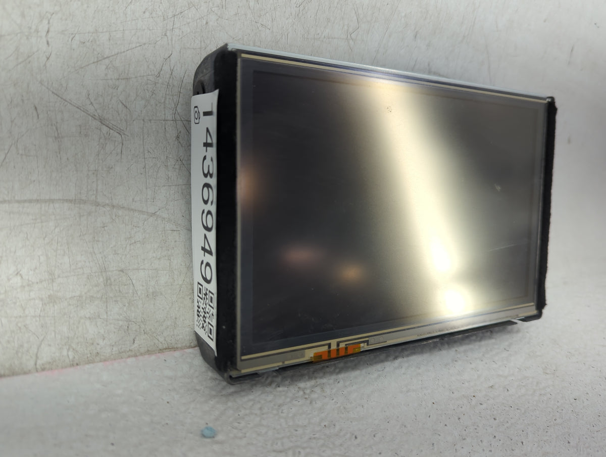 2013-2014 Nissan Murano Information Radio Display Screen Black - Oemusedautoparts1.com