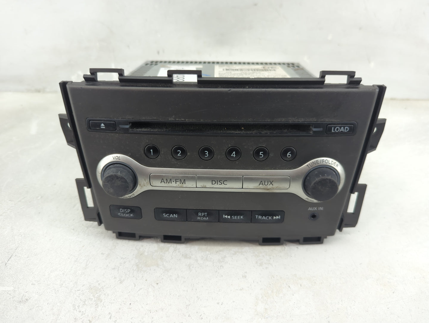 2012-2014 Nissan Murano Radio AM FM Cd Player Receiver Replacement P/N:28185 1SX0A Fits Fits 2012 2013 2014 OEM Used Auto Pa