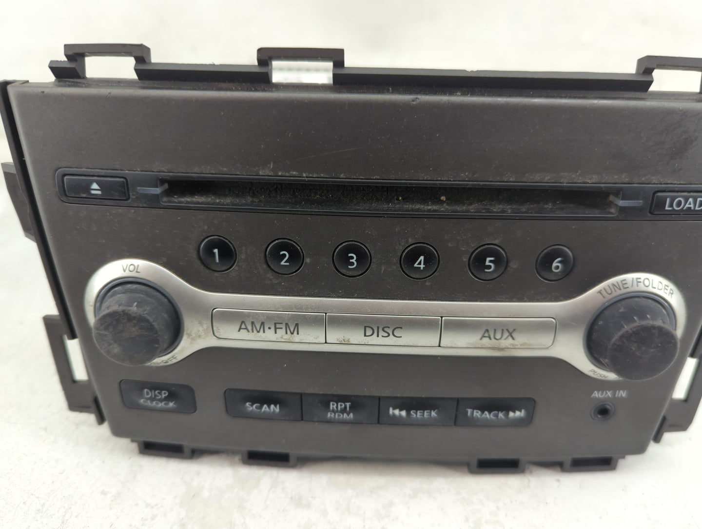 2012-2014 Nissan Murano Radio AM FM Cd Player Receiver Replacement P/N:28185 1SX0A Fits Fits 2012 2013 2014 OEM Used Auto Pa