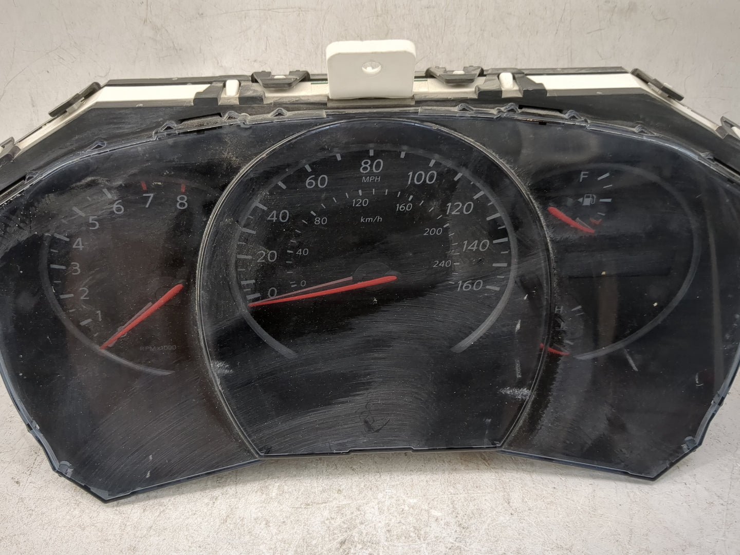 2013 Nissan Murano Instrument Cluster Speedometer Gauges P/N:1SY0B/B508 Miles: Fits OEM Used Auto Parts - Oemusedautoparts1.