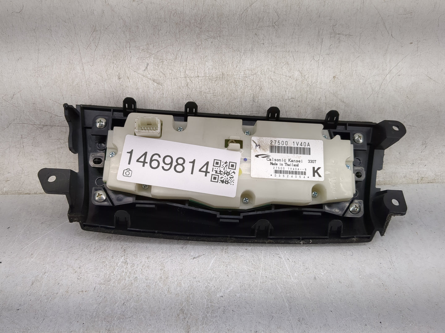 2010-2014 Nissan Murano Climate Control Module Temperature AC/Heater Replacement P/N:27500 1V40A 27500 1V40A--B Fits OEM Use