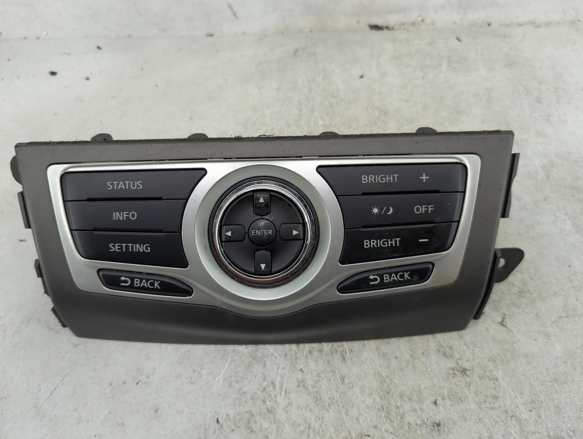 2010-2014 Nissan Murano Climate Control Module Temperature AC/Heater Replacement P/N:1AA0A 210150 Fits OEM Used Auto Parts -