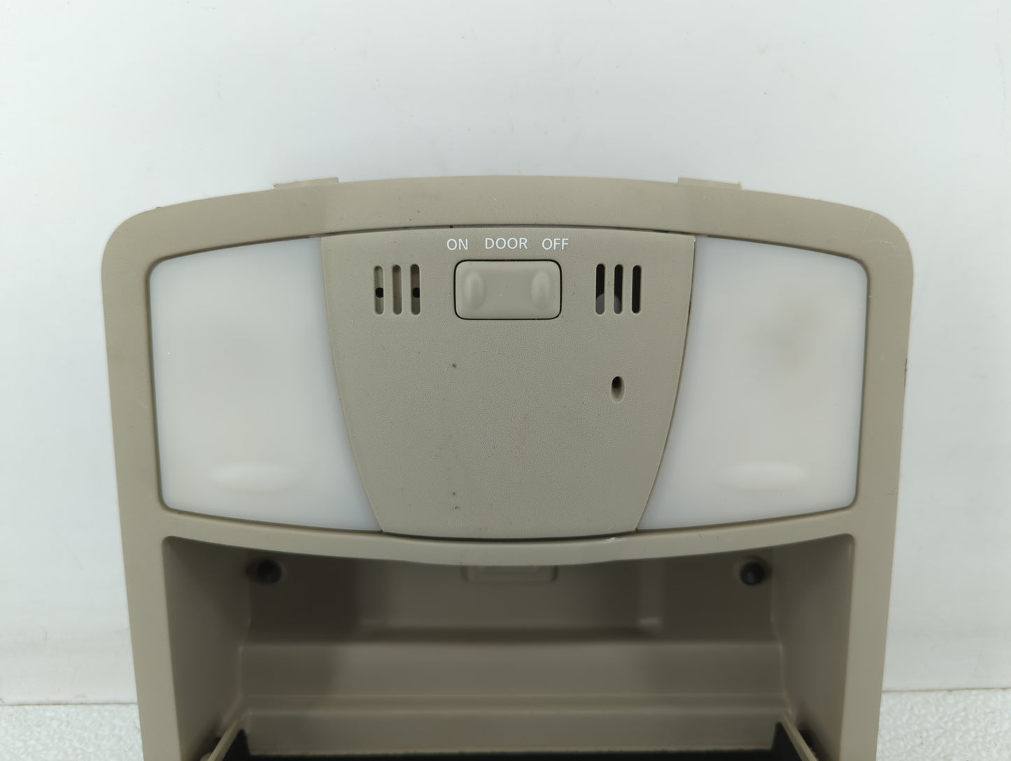 2013 Nissan Murano Overhead Roof Console Beige - Oemusedautoparts1.com