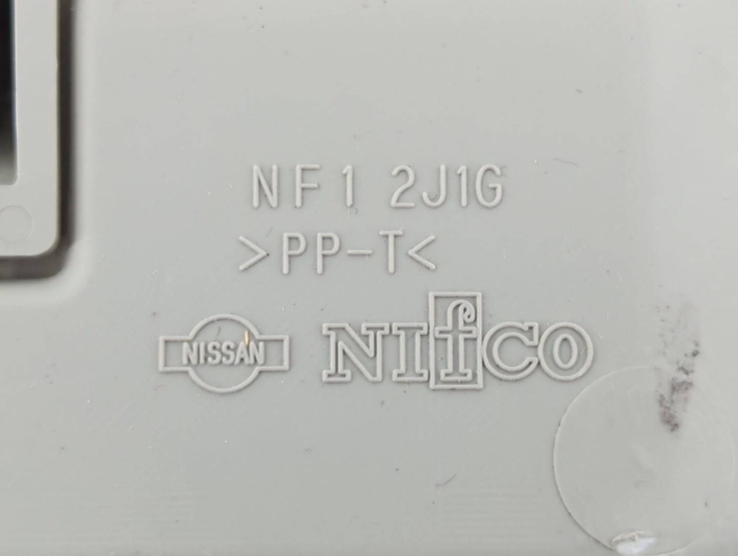 2013 Nissan Murano Overhead Roof Console Beige - Oemusedautoparts1.com