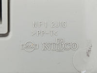 2013 Nissan Murano Overhead Roof Console Beige - Oemusedautoparts1.com