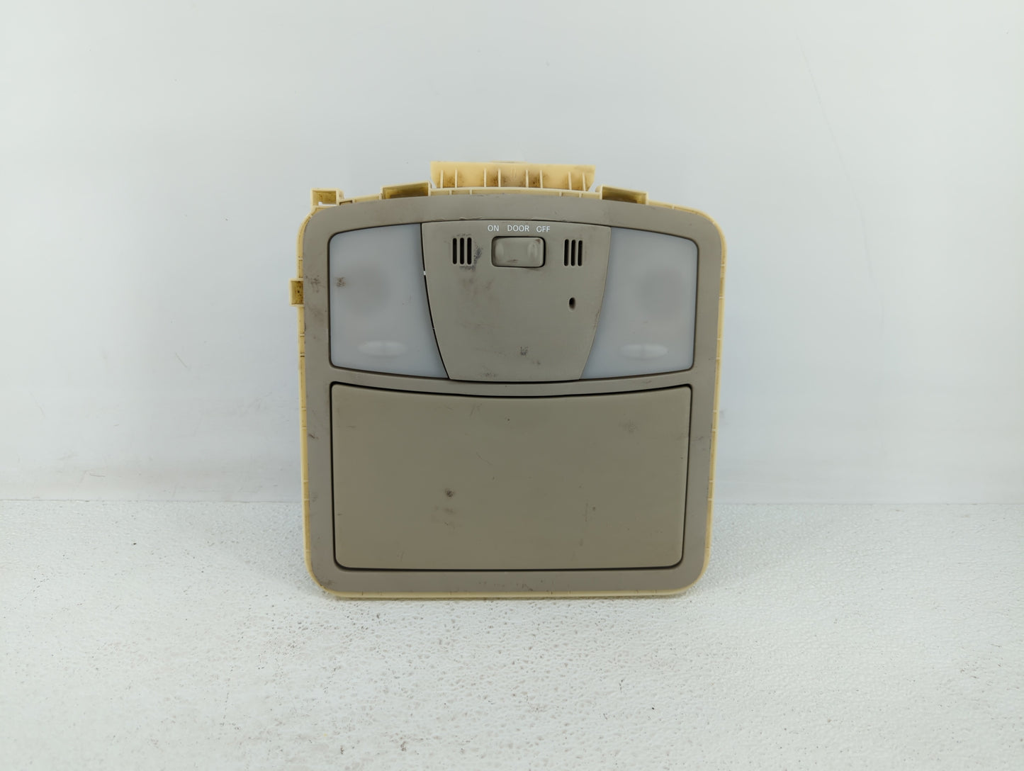 2013 Nissan Murano Overhead Roof Console Beige - Oemusedautoparts1.com
