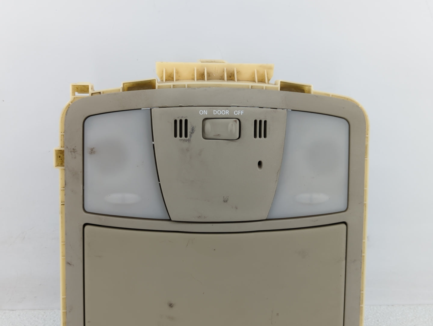 2013 Nissan Murano Overhead Roof Console Beige - Oemusedautoparts1.com