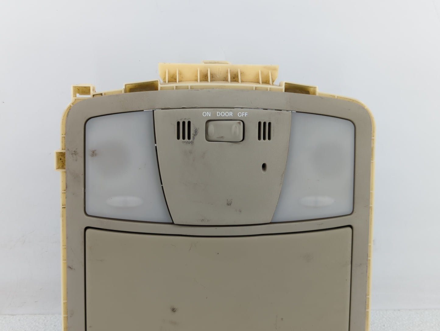 2013 Nissan Murano Overhead Roof Console Beige - Oemusedautoparts1.com
