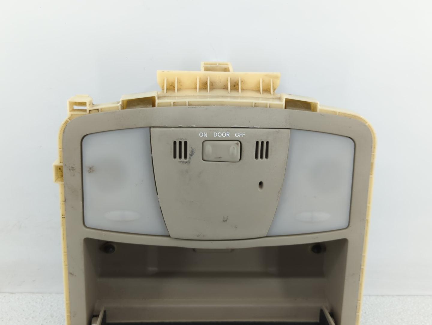 2013 Nissan Murano Overhead Roof Console Beige - Oemusedautoparts1.com