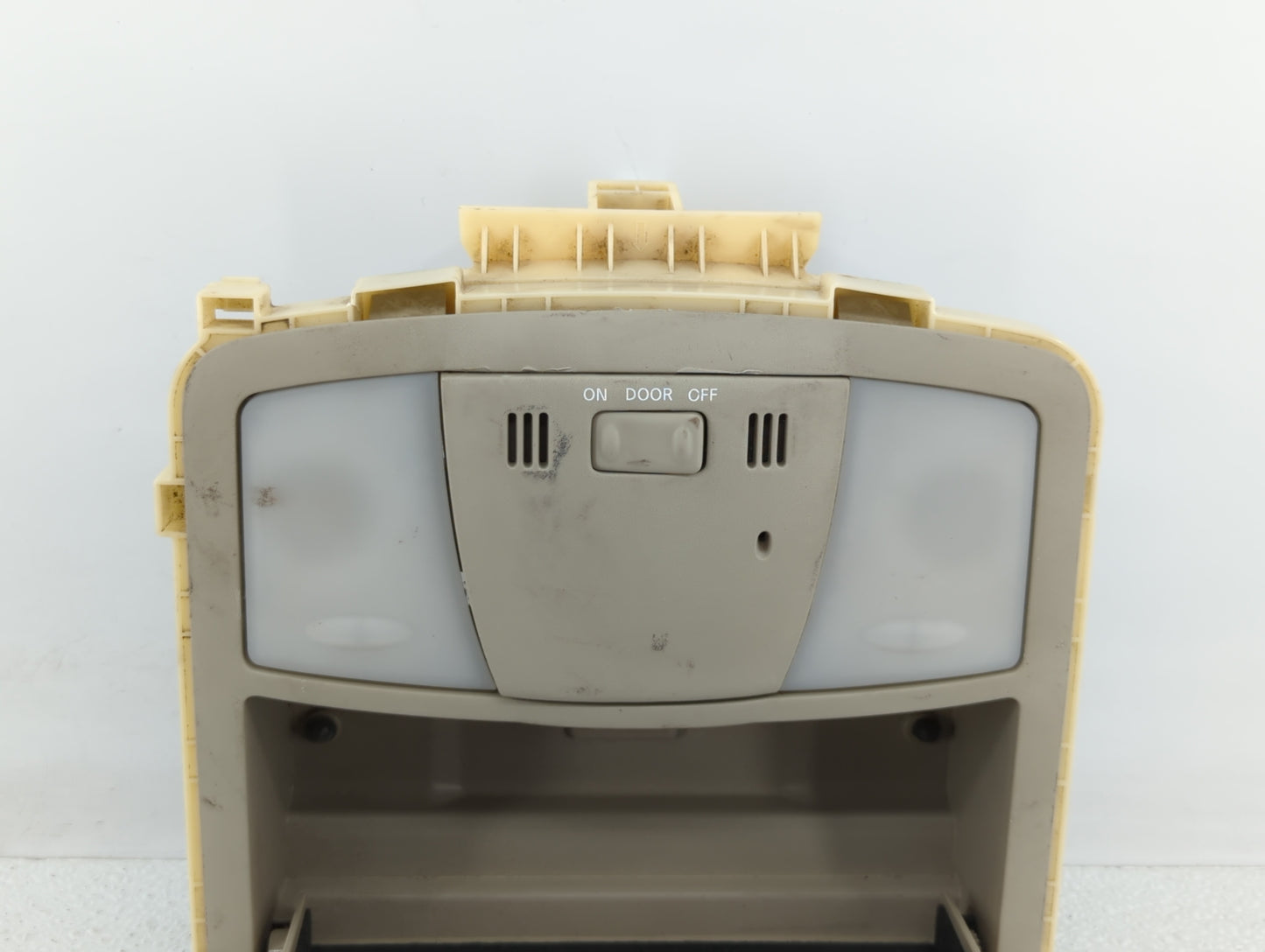 2013 Nissan Murano Overhead Roof Console Beige - Oemusedautoparts1.com