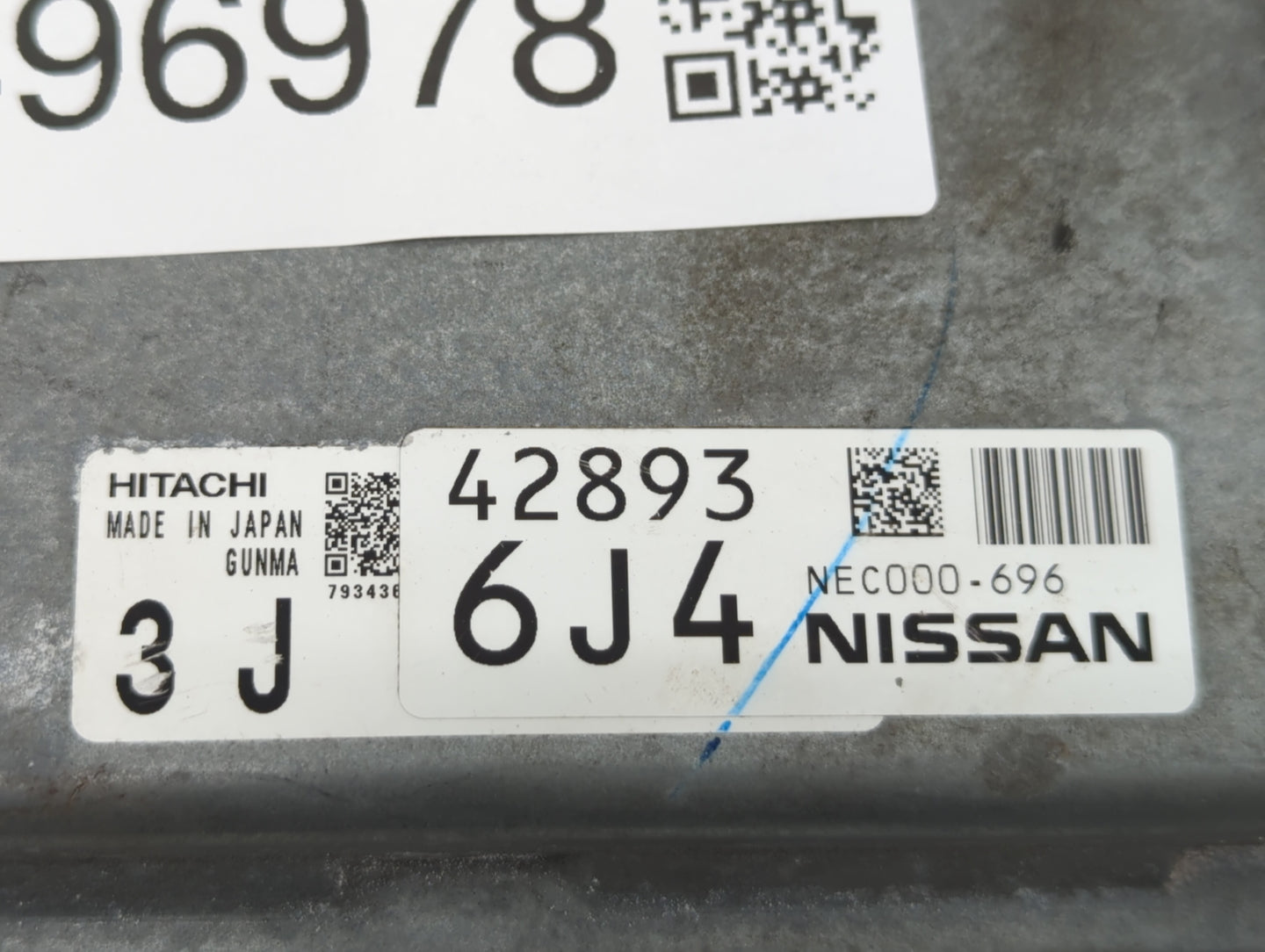 2013 Nissan Murano PCM Engine Control Computer ECU ECM PCU OEM P/N:NEC003-690 NEC000-696 Fits OEM Used Auto Parts - Oemuseda