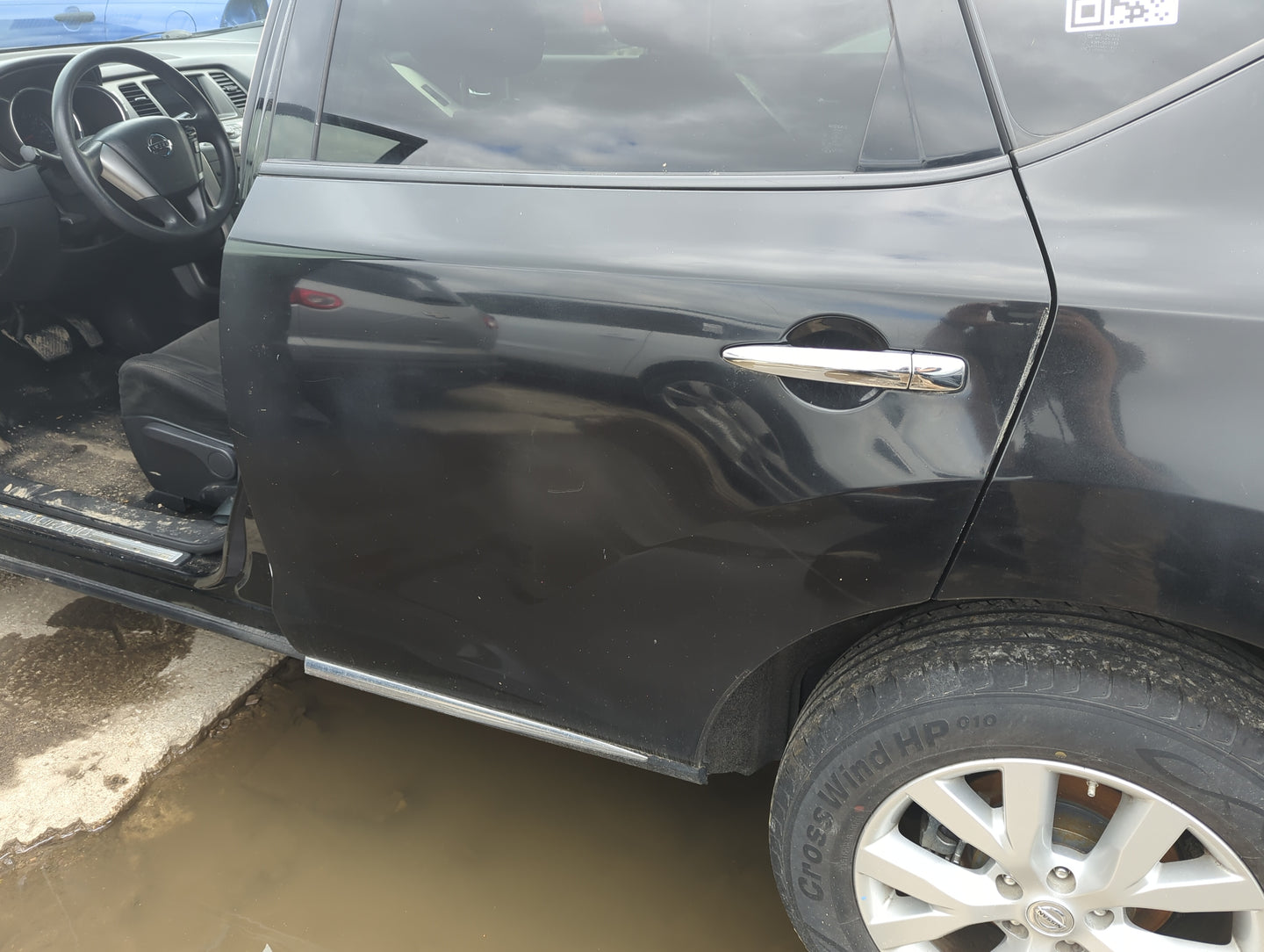 2013 Nissan Murano Driver Rear Door Oem - Oemusedautoparts1.com