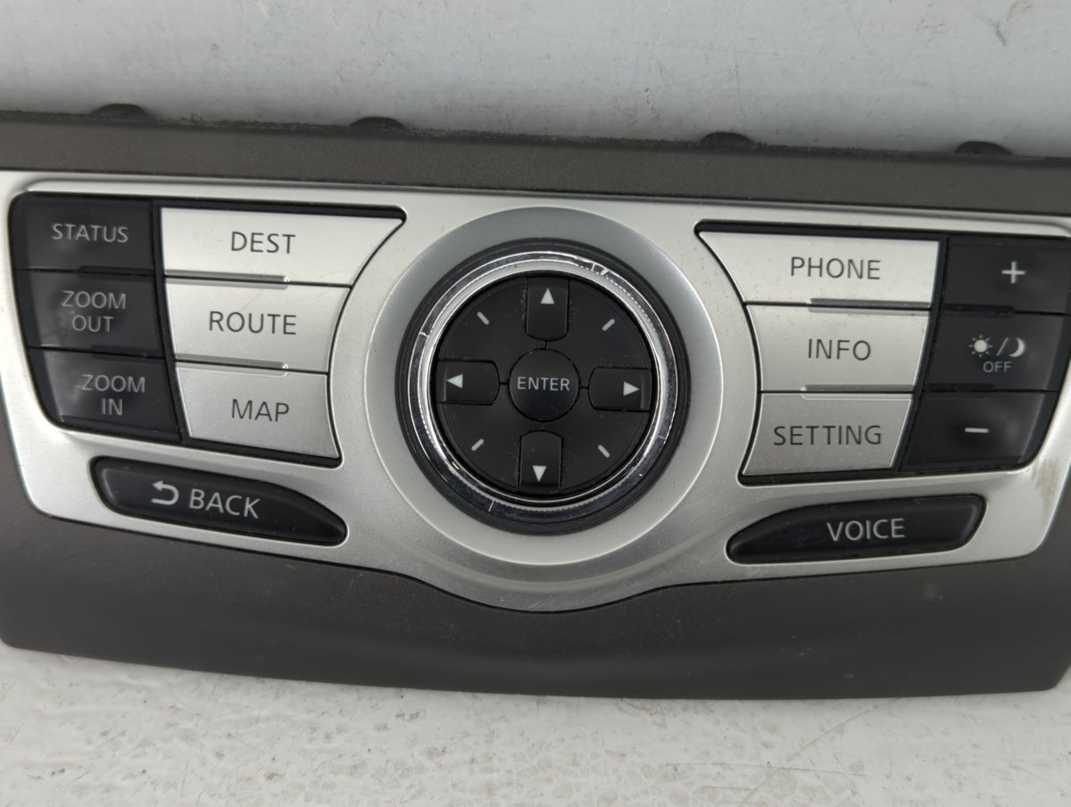2013 Nissan Murano Radio AM FM Cd Player Receiver Replacement P/N:1AA0D210166 Fits Fits 2007 2008 2009 2010 OEM Used Auto Pa