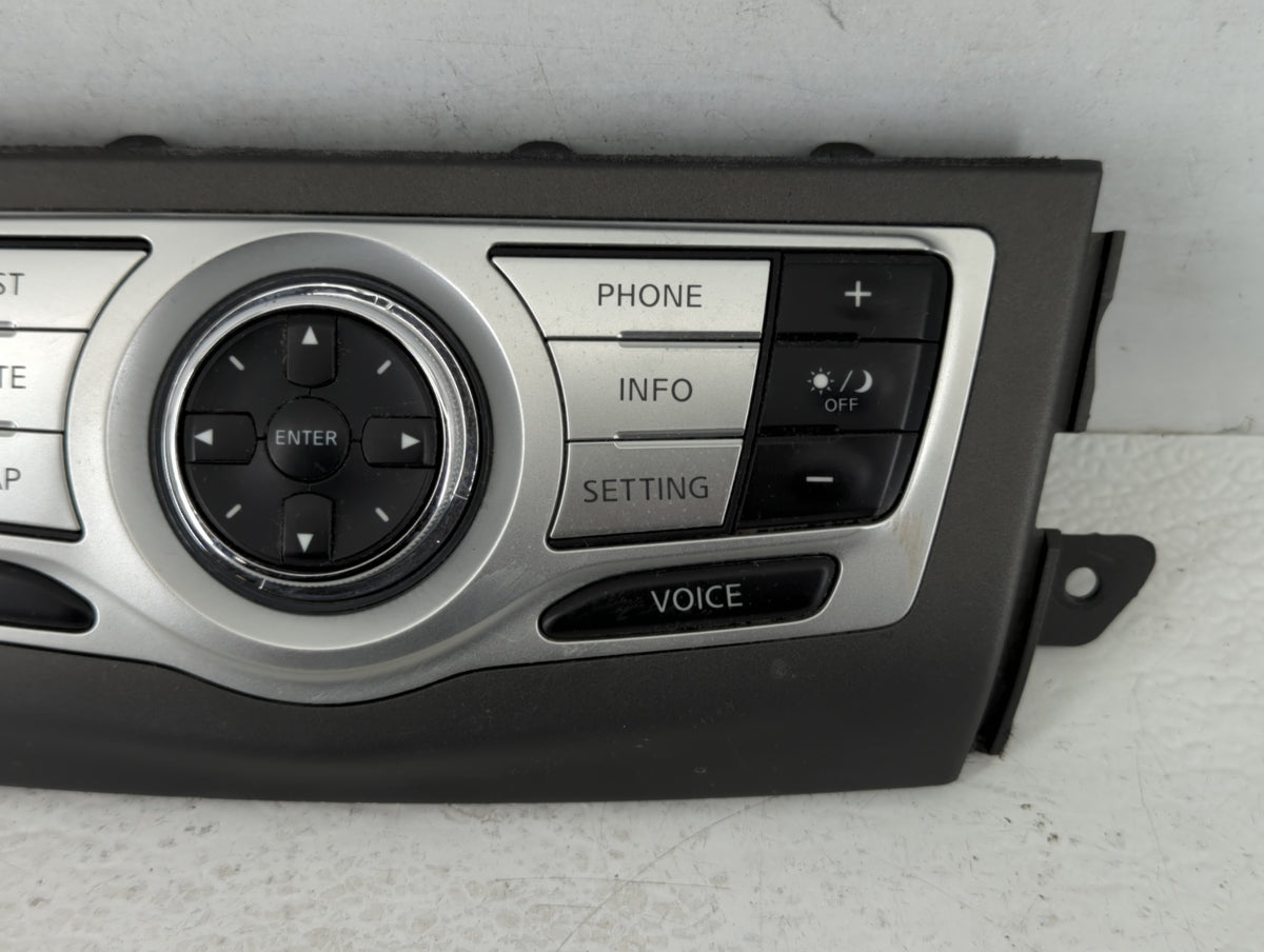 2013 Nissan Murano Radio AM FM Cd Player Receiver Replacement P/N:1AA0D210166 Fits Fits 2007 2008 2009 2010 OEM Used Auto Pa