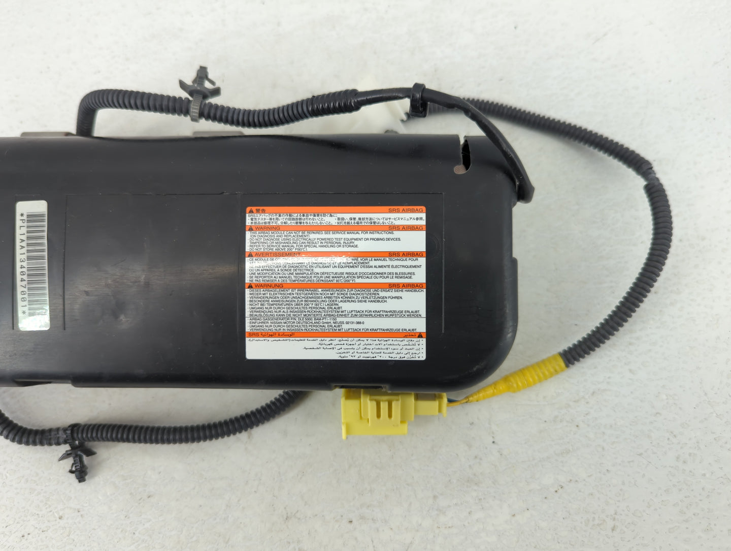 2009-2014 Nissan Murano Air Bag Driver Left Steering Wheel Mounted P/N:PL1AA134047001 Fits Fits 2009 2010 2011 2012 2013 201
