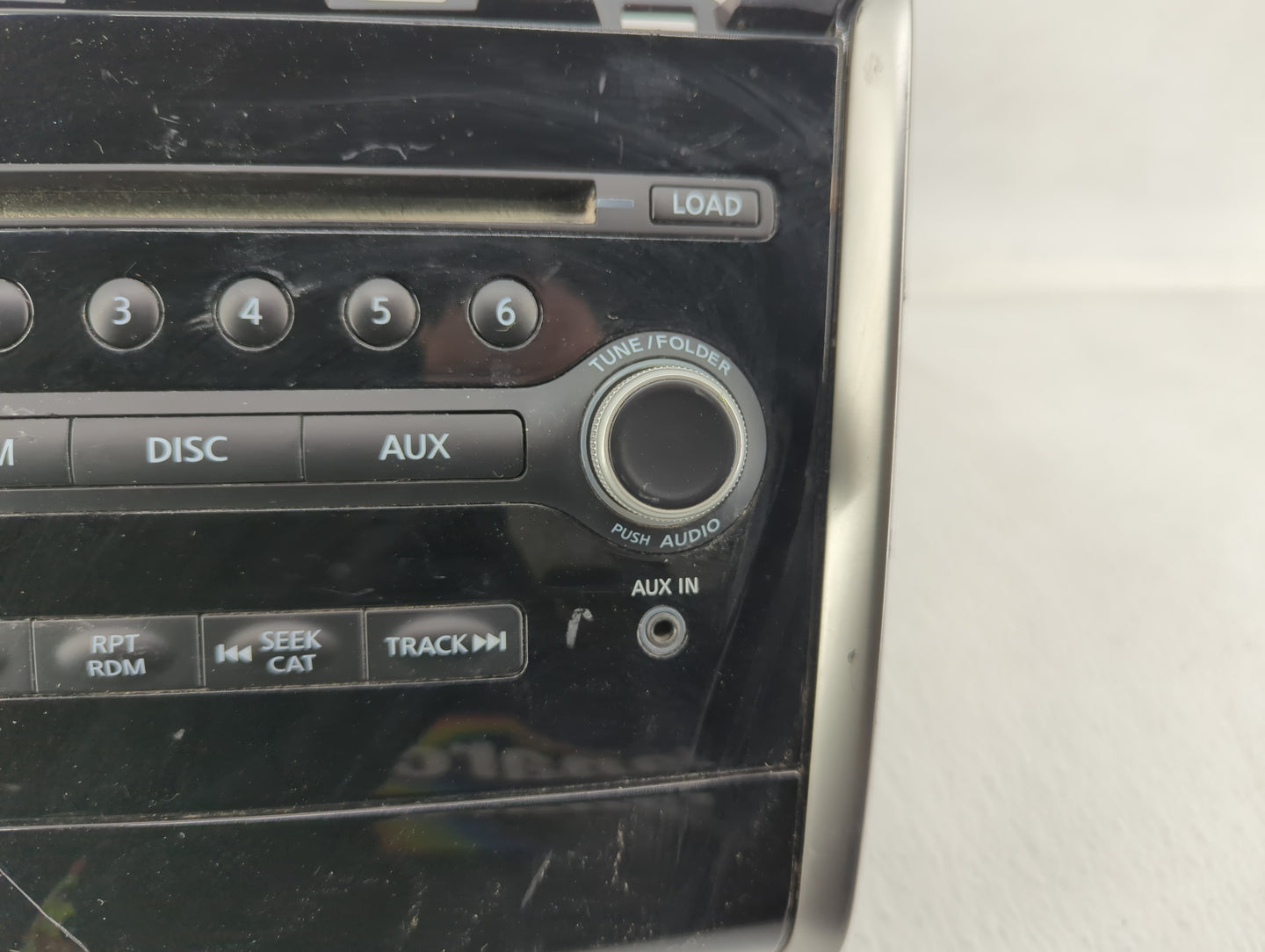2012-2014 Nissan Murano Radio AM FM Cd Player Receiver Replacement P/N:28185 3KA1A Fits Fits 2012 2013 2014 OEM Used Auto Pa