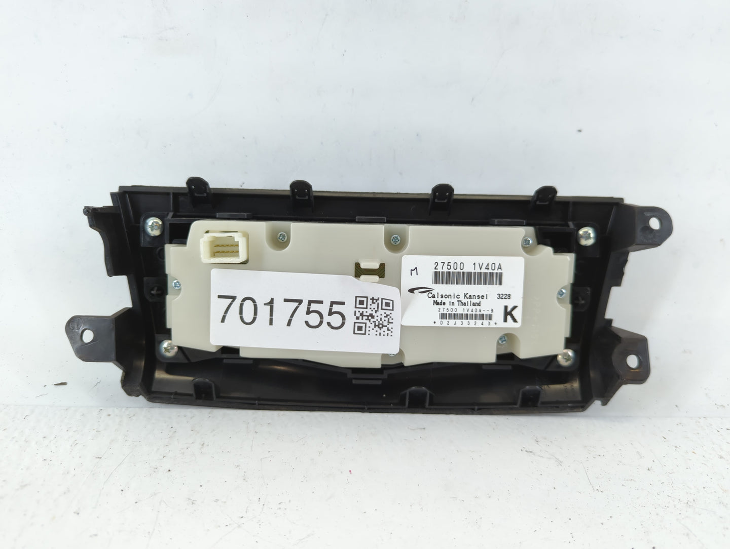 2010-2014 Nissan Murano Climate Control Module Temperature AC/Heater Replacement P/N:27500 1V40A Fits OEM Used Auto Parts - 