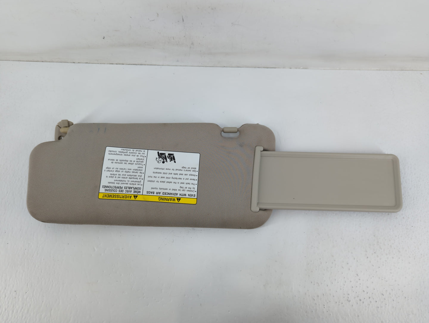 2009-2014 Nissan Murano Sun Visor Shade Replacement Passenger Right Mirror Fits Fits 2009 2010 2011 2012 2013 2014 OEM Used 