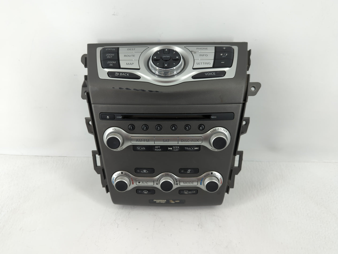 2011-2014 Nissan Murano Radio AM FM Cd Player Receiver Replacement P/N:F21PB1040B Fits Fits 2011 2012 2013 2014 OEM Used Aut