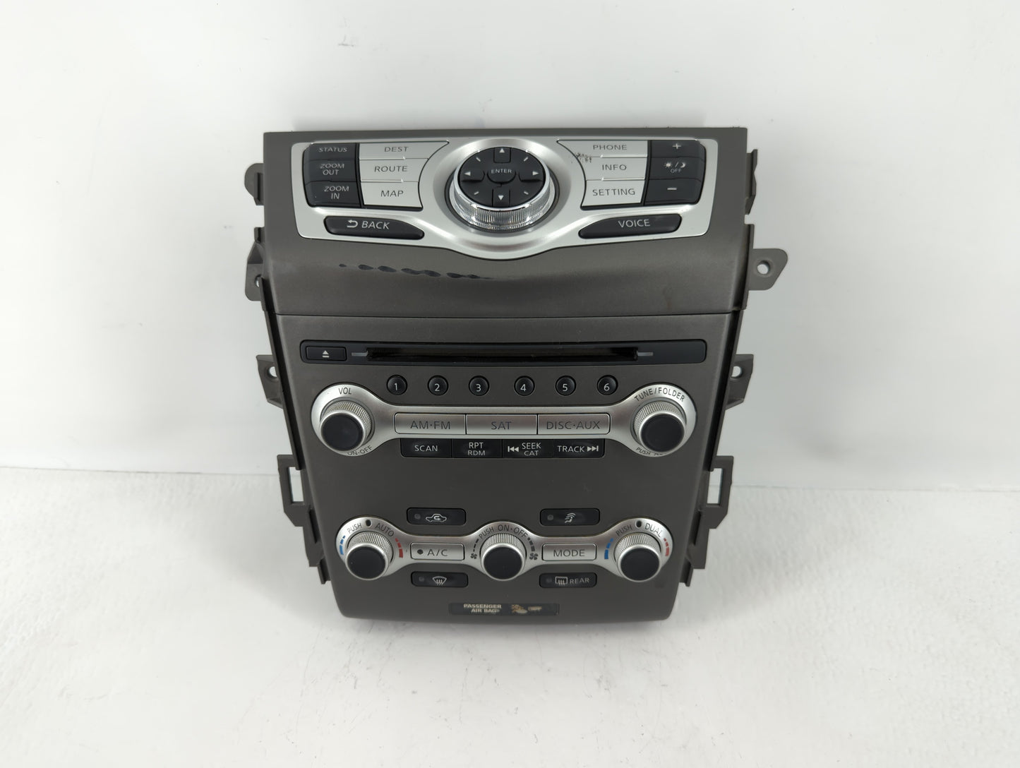 2011-2014 Nissan Murano Radio AM FM Cd Player Receiver Replacement P/N:F21PB1040B Fits Fits 2011 2012 2013 2014 OEM Used Aut