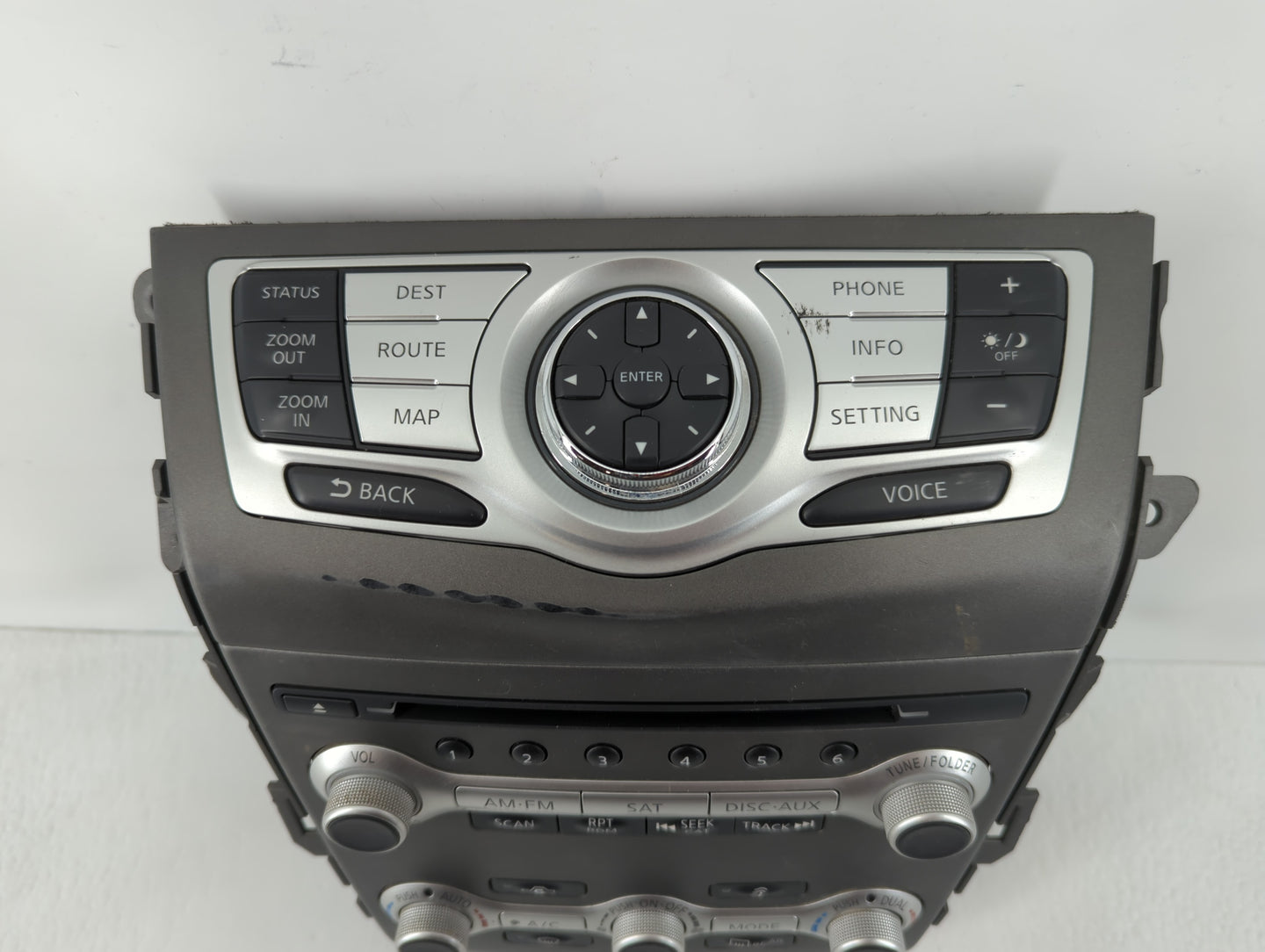 2011-2014 Nissan Murano Radio AM FM Cd Player Receiver Replacement P/N:F21PB1040B Fits Fits 2011 2012 2013 2014 OEM Used Aut