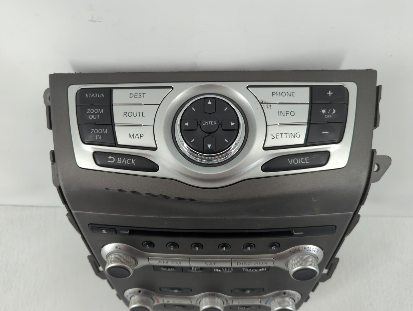 2011-2014 Nissan Murano Radio AM FM Cd Player Receiver Replacement P/N:F21PB1040B Fits Fits 2011 2012 2013 2014 OEM Used Aut