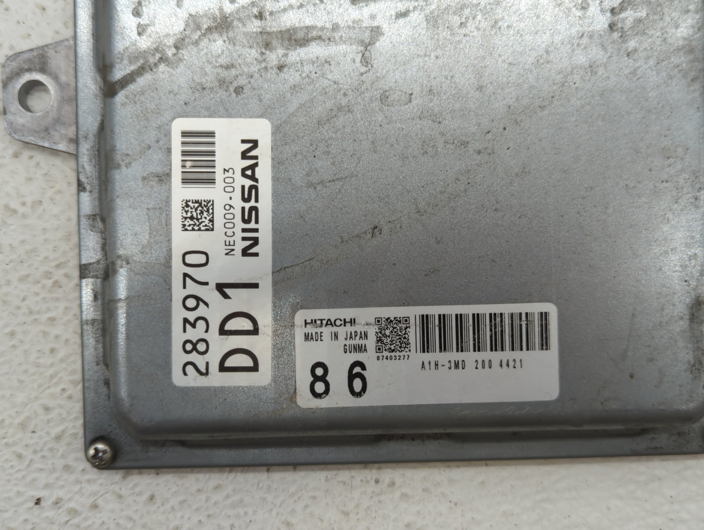 2013 Nissan Murano PCM Engine Control Computer ECU ECM PCU OEM P/N:NEC000-695 A1H-3MD Fits OEM Used Auto Parts - Oemusedauto