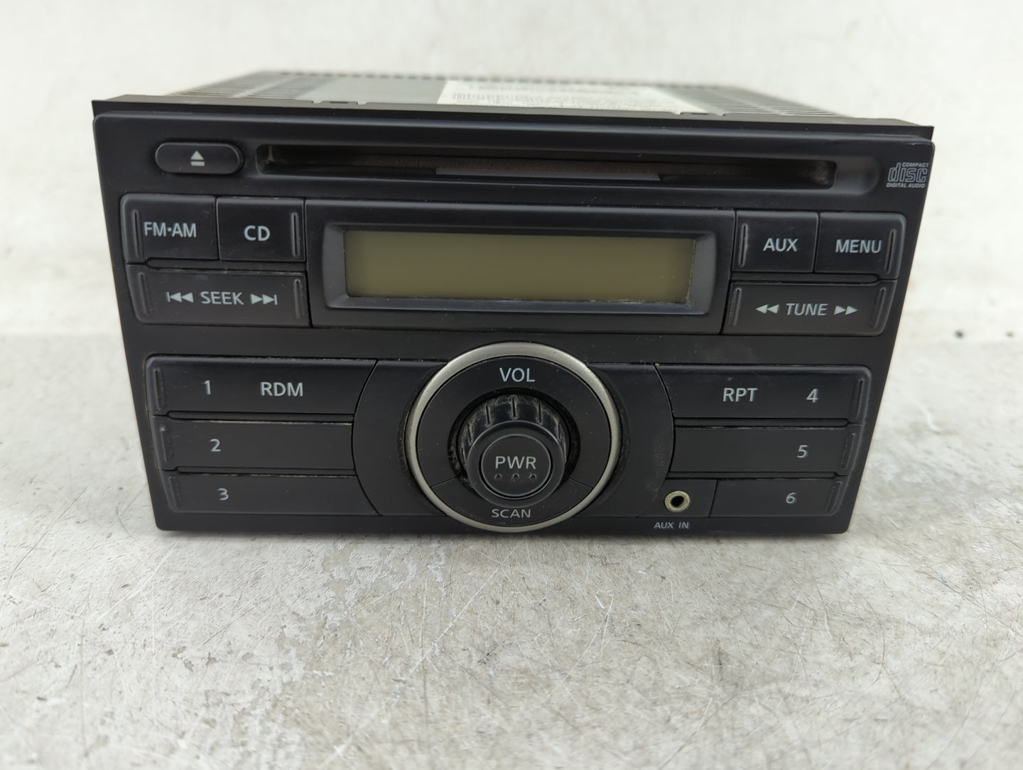 2013 Nissan Nv1500 Radio AM FM Cd Player Receiver Replacement P/N:28185 1PA0A Fits OEM Used Auto Parts - Oemusedautoparts1.c