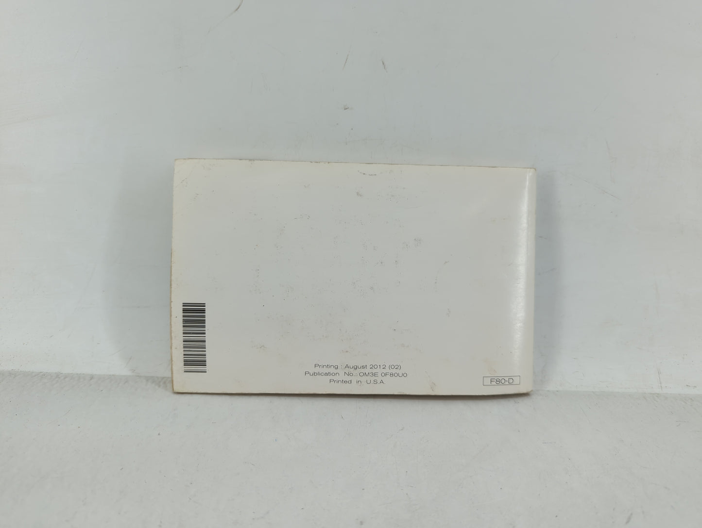 2013 Nissan Nv1500 Owners Manual Book Guide OEM Used Auto Parts - Oemusedautoparts1.com