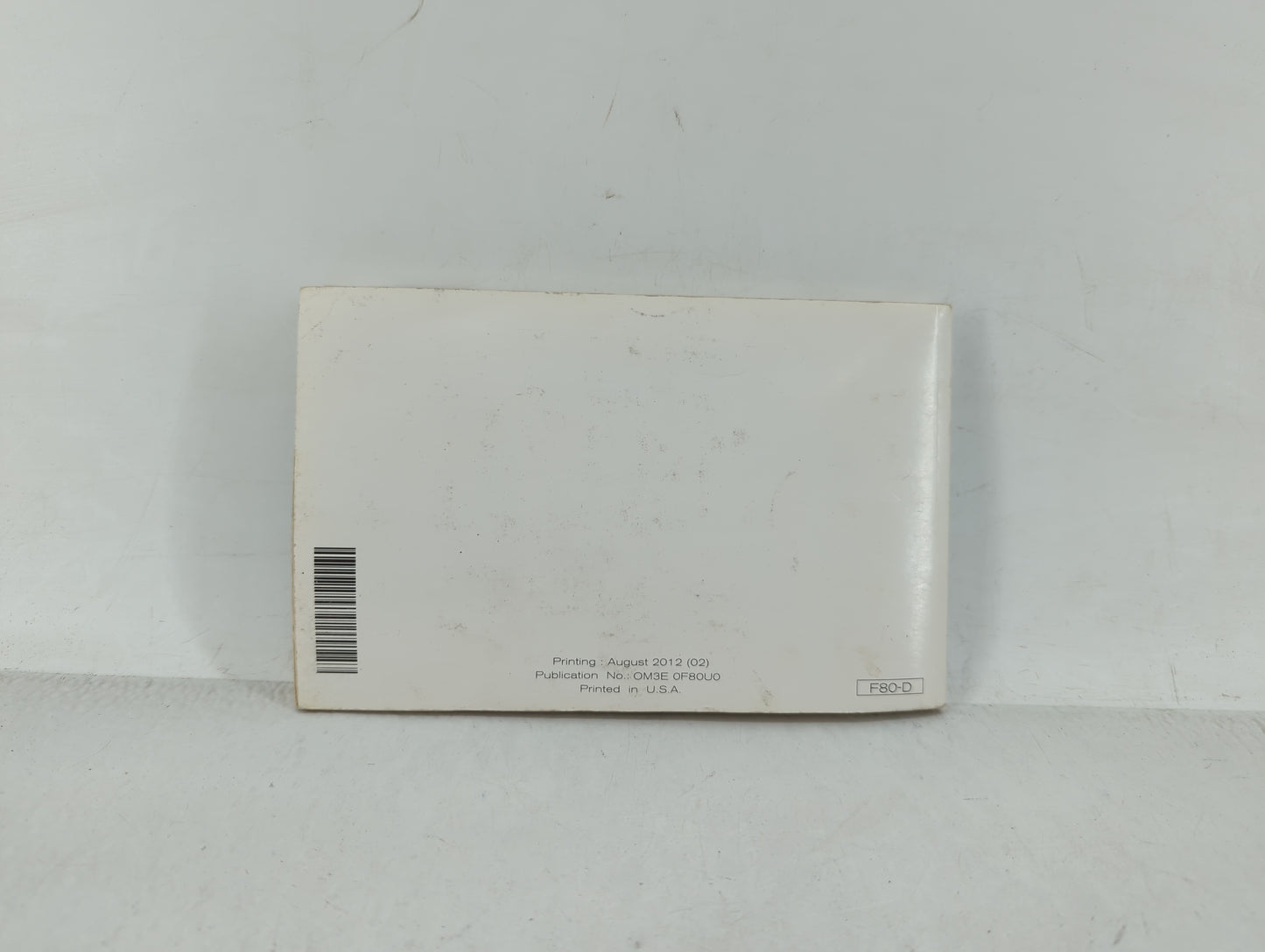 2013 Nissan Nv1500 Owners Manual Book Guide OEM Used Auto Parts - Oemusedautoparts1.com
