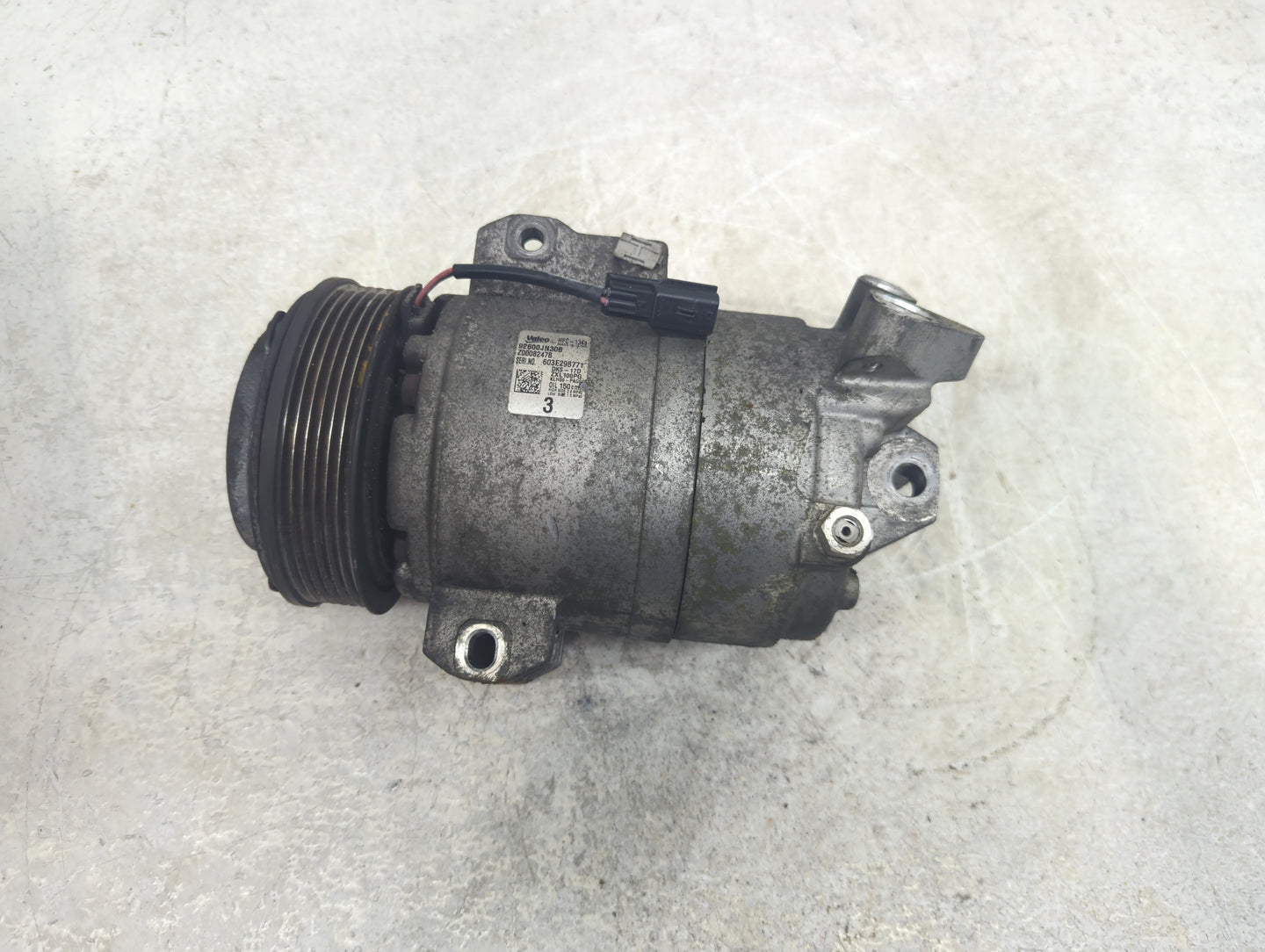 2013 Nissan Nv200 Air Conditioning A/c Ac Compressor Oem - Oemusedautoparts1.com