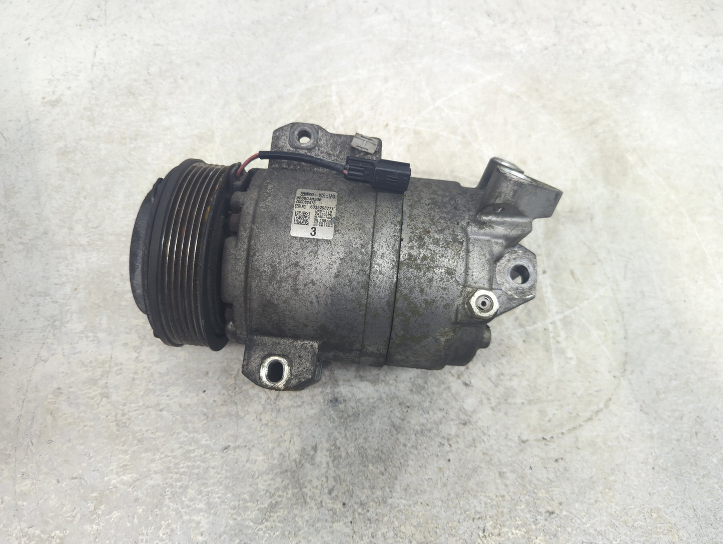 2013 Nissan Nv200 Air Conditioning A/c Ac Compressor Oem - Oemusedautoparts1.com