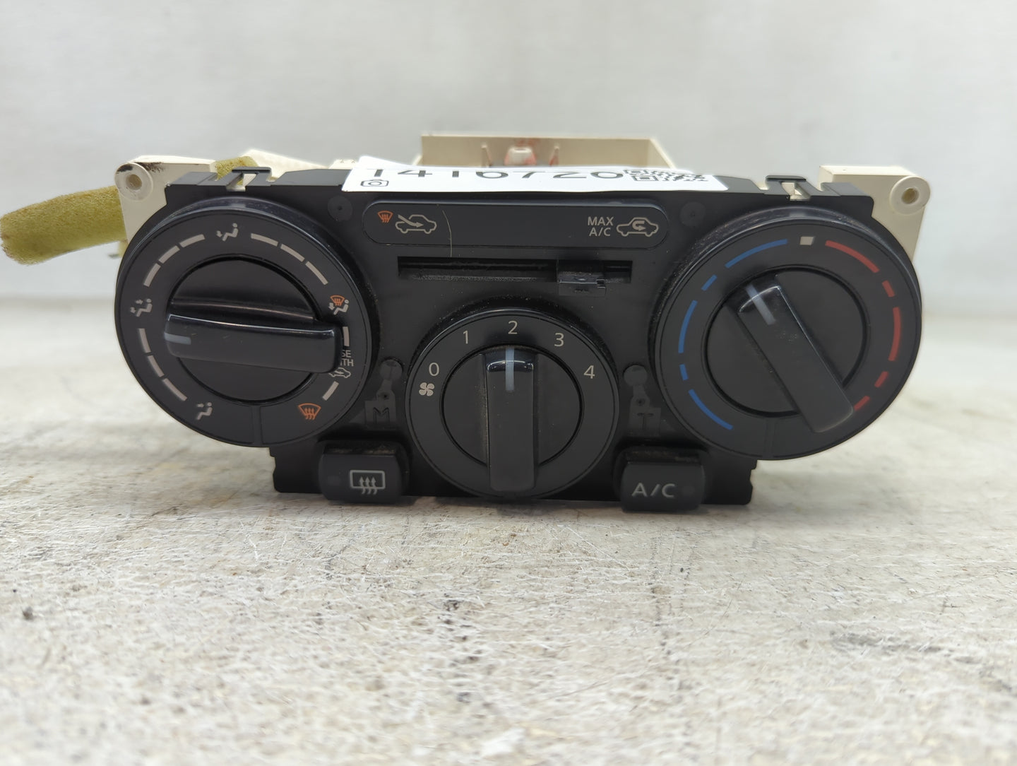 2013 Nissan Nv200 Climate Control Module Temperature AC/Heater Replacement Fits OEM Used Auto Parts - Oemusedautoparts1.com